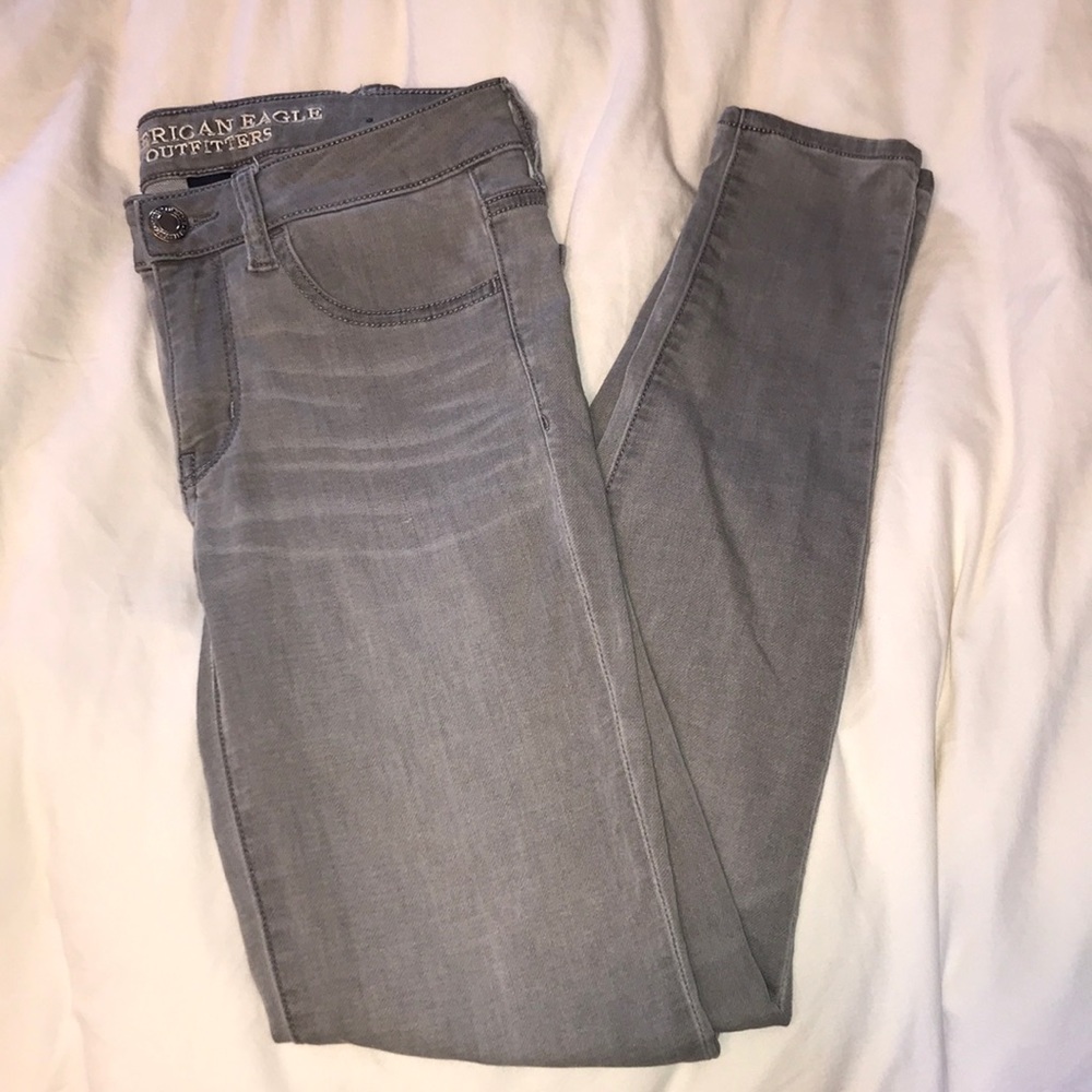 American Eagle Grey Jeans